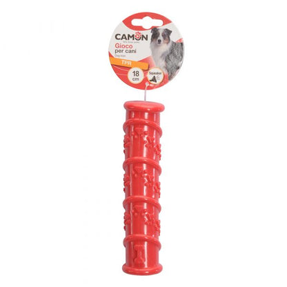 Camon Cylinder-Shaped Toy TPR with Squeaker 18cm