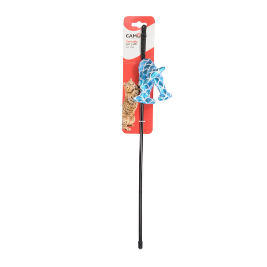 Camon Cat Toy - Fishing Rod with Fishes (2Colors), 48cm