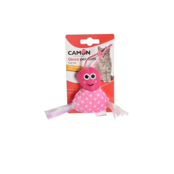 Camon Cat Toy with Catnip - Ladybug - 6Pcs