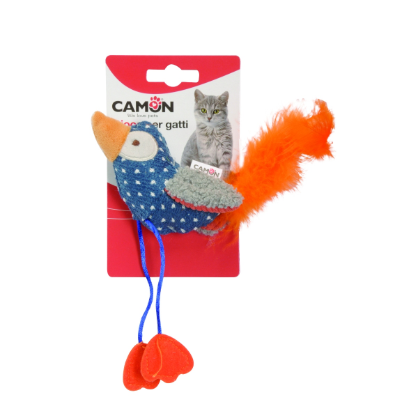 Camon Cat Toy with Catnip - Feathered Bird