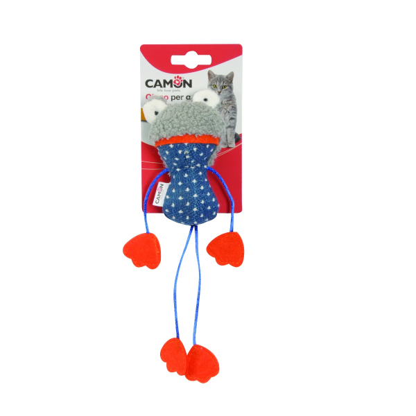 Camon Cat Toy with Catnip - Frog