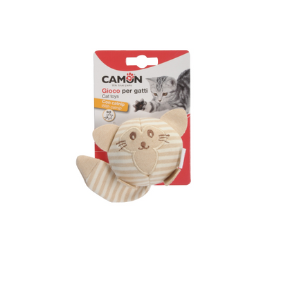 Camon Cat Toy - Cat, Mouse and Dog with Bells and Catnip