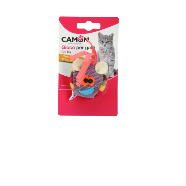 Camon Cat Toy with Catnip - Smileys