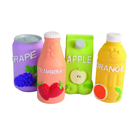 Camon Latex Fruit Juice Mix with Wadding and Squeaker