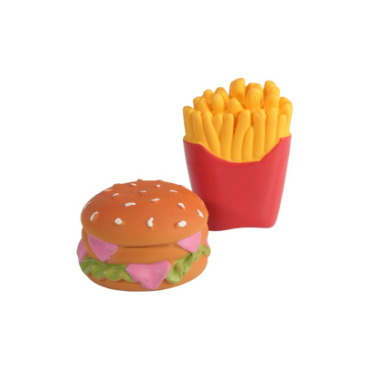 Camon Latex Burger&Chips with Squeaker