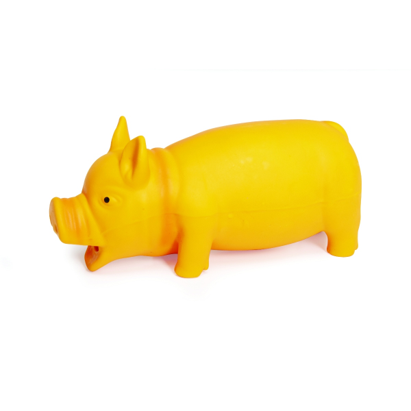 Camon Latex Toy Walking Pig with Wadding and Sound (23cm)