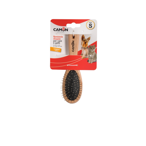 Camon Double Wooden Brush