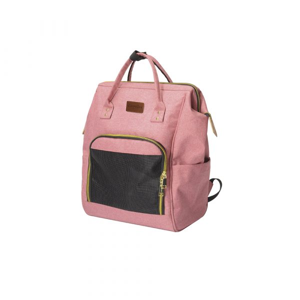 Camon Backpack - Pet Fashion 30x20x43cm - Denim Pink