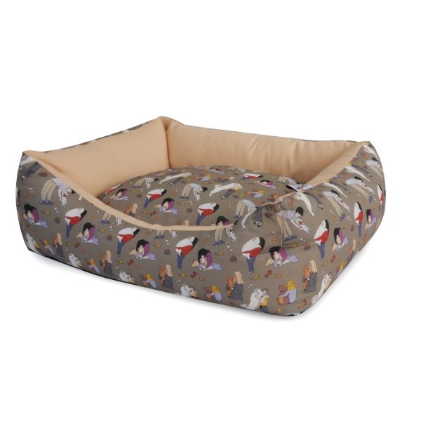 Camon “Hug Me” Rectangular Bed with Wadding 75x60cm