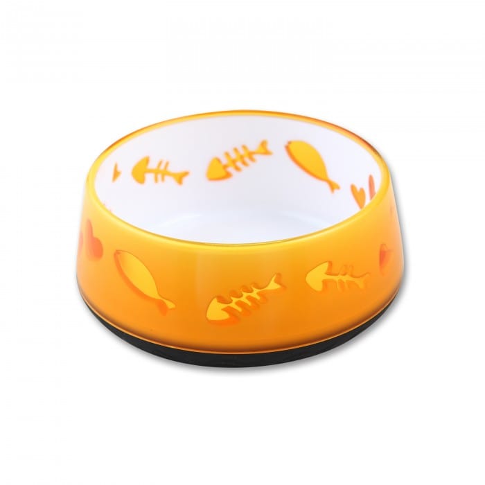 Cat Love Bowl Orange