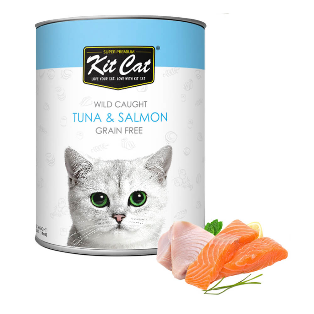 Kit Cat Wild Caught Tuna & Salmon