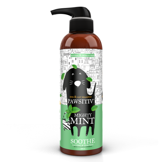 Pawsitiv Natural Soothing Shampoo Mint (Dry & Itchy Skin)