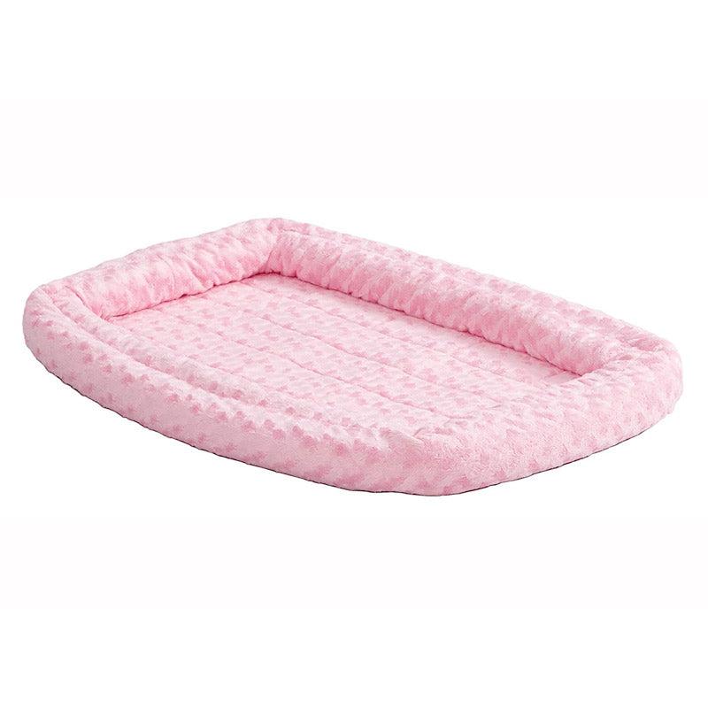QuietTime Pink Fashion Double Bolster Bed