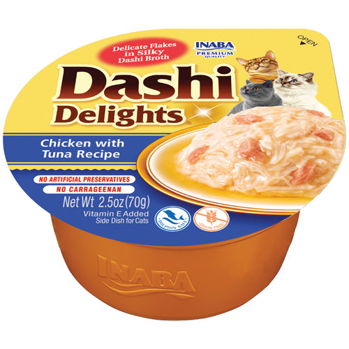 Inaba Dashi Delights Chicken with Tuna Recipe 70g