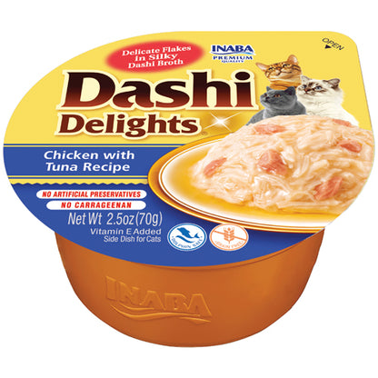 Inaba Dashi Delights Chicken with Tuna Recipe 70g