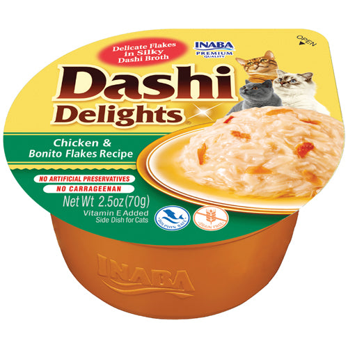 Inaba Dashi Delight Chicken & Bonito Flakes Recipe 70G