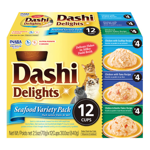 Inaba Dashi Delight Seafood Variety 12PCS/PK