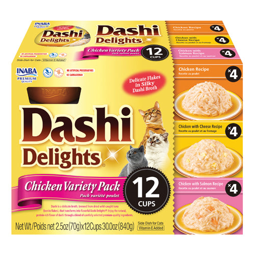 Inaba Dashi Delight Chicken Variety 12PCS/PK