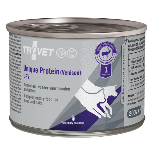 Trovet Unique Protein (Venison) UPV Cat,Dog Wet Food