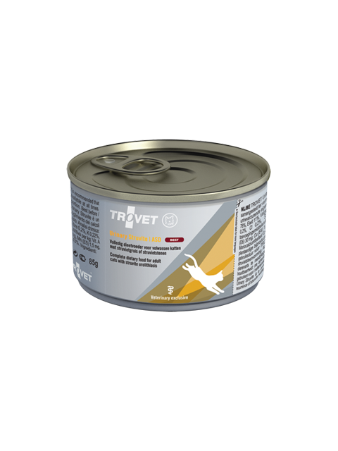 Trovet Urinary Struvite ASD Cat Wet Can (Beef) Food