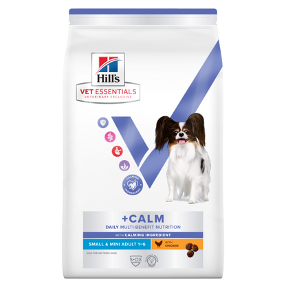 Hill’s Vet Essentials Multi-Benefit + Calm Small and Mini Adult Dry Dog Food with Chicken