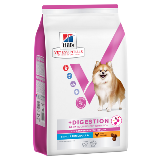 Hill’s Vet Essentials Multi-Benefit + Digestion Adult Small & Mini Dry Dog Food with Chicken