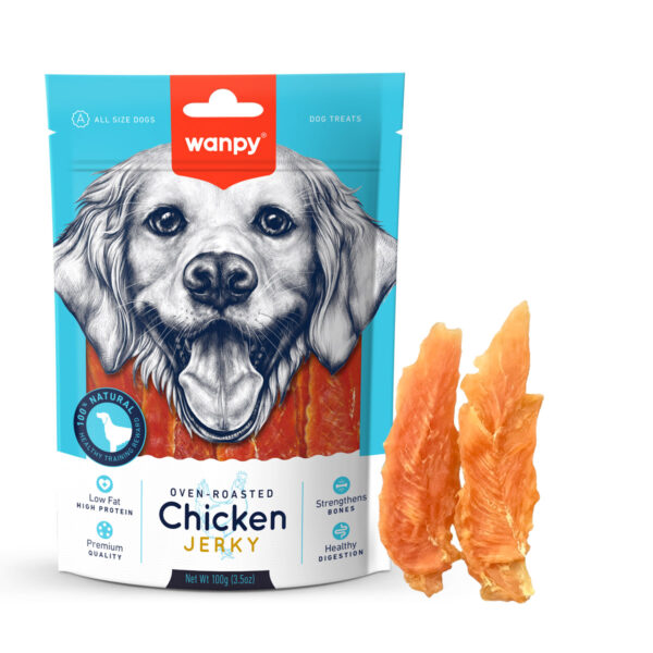 Wanpy Chicken Jerky 100g