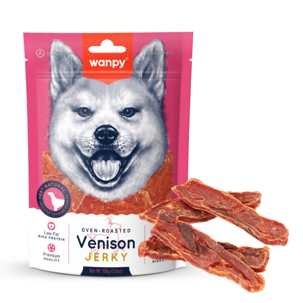 Wanpy Dry Venison Jerky 100g