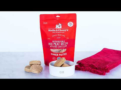 Video about feeding Stella’s Simply Venison Freeze-Dried Raw Dinner Patties