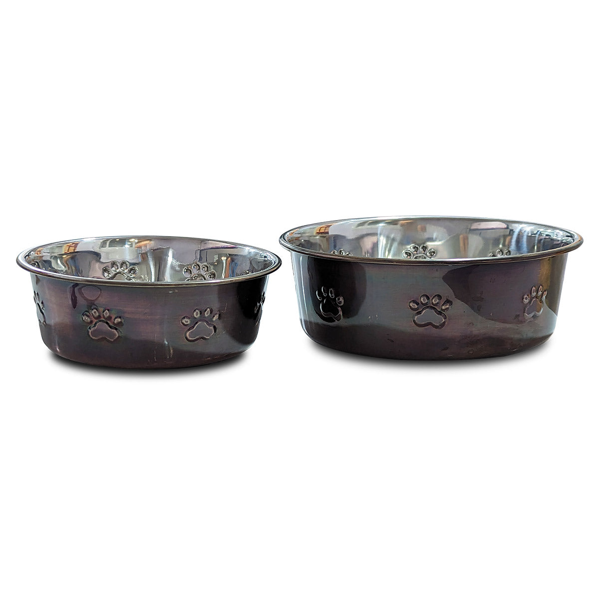 Premium Bowl Paw Embossed – Antique Copper