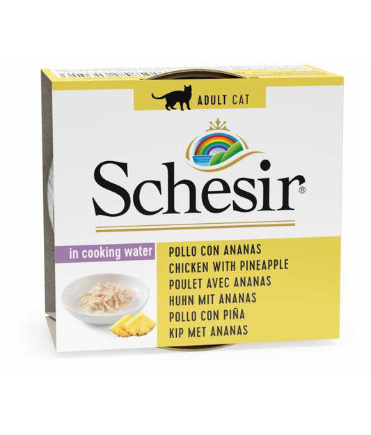 Schesir Cat Can Chicken With Pineapple Natural Style, 75g