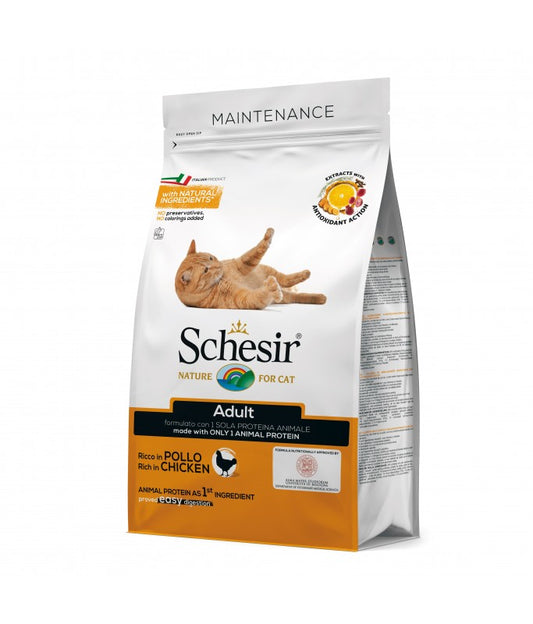 Schesir Cat Dry Food Maintenance with Chicken Adult