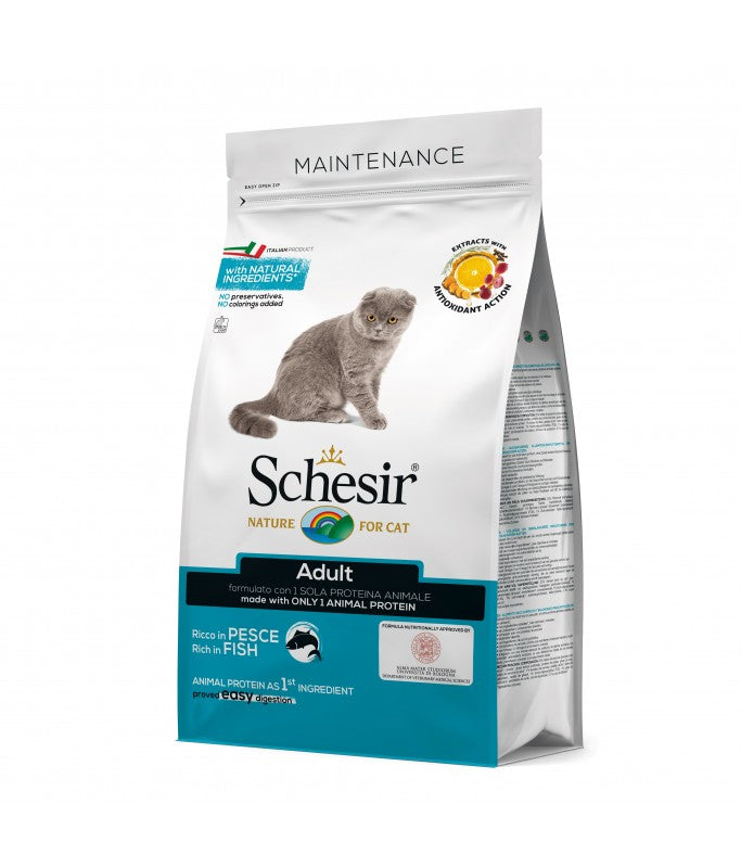 Schesir Cat Dry Food Maintenance with Fish Adult