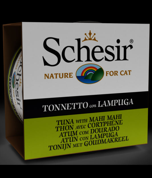 Schesir Cat Can Tuna With Mahi in Jelly, 85g
