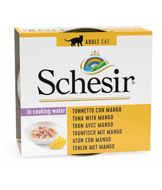 Schesir Cat Can Tuna With Mango Natural Style, 75g