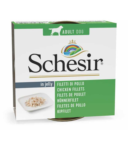 Schesir Dog Wet Food Chicken Fillets, 150g