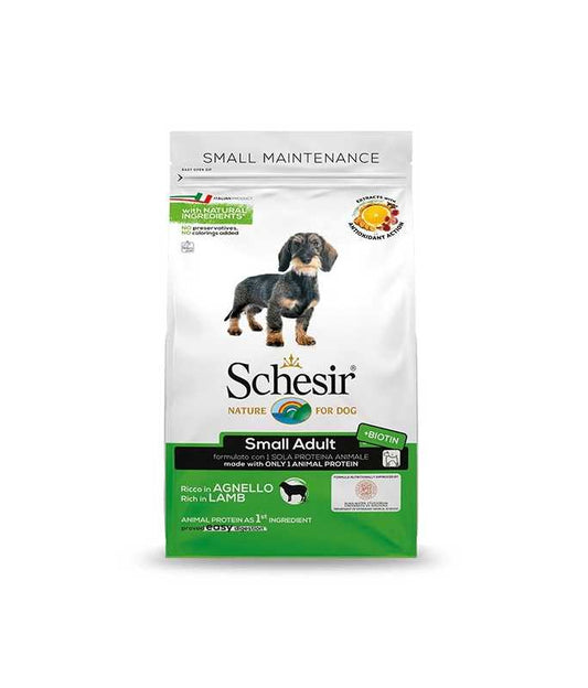 Schesir Small Adult Maintenance with Lamb Dry Dog Food