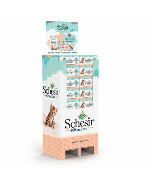 Schesir Kitten Care Wet & Dry Food Kit, 820g