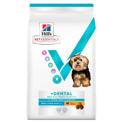 Hill’s Vet Essentials Multi-Benefit Adult 1+ Small and Mini Dental Dry Dog Food