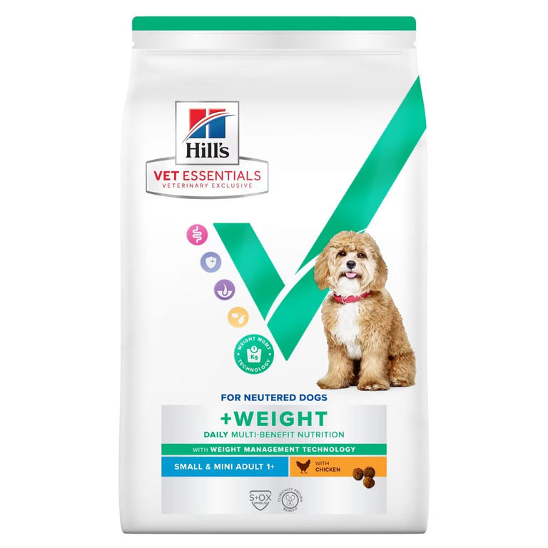 Hill’s Vet Essentials Multi-Benefit + Weight Small and Mini Adult Dry Dog Food with Chicken 