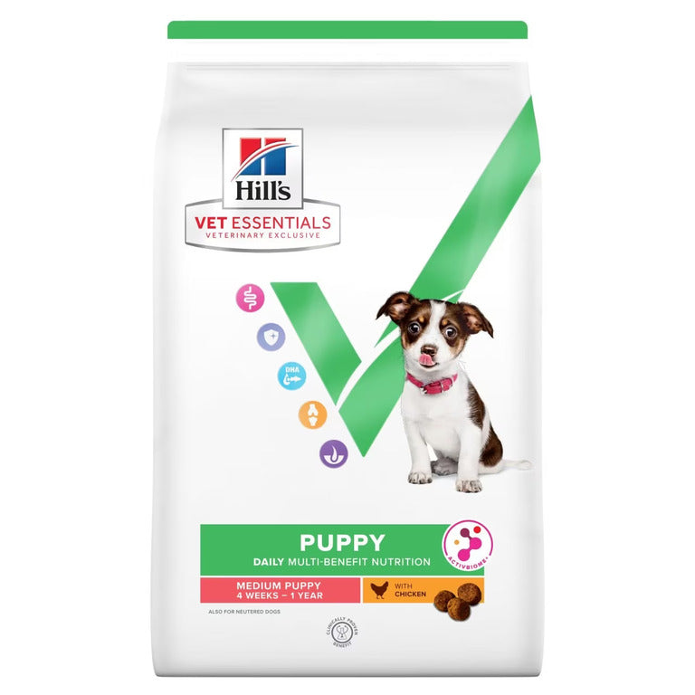 Hill’s Vet Essentials Puppy Medium Breed Growth Dry Dog Food 